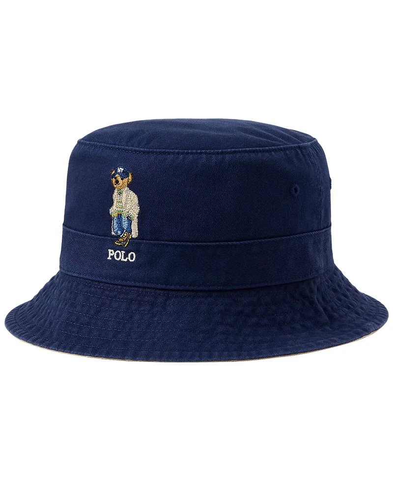 Polo Ralph Lauren Bear Twill Bucket Hat