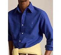 Polo Ralph Lauren Men's Classic-Fit Garment-Dyed Oxford Button-Down Collar Shirt