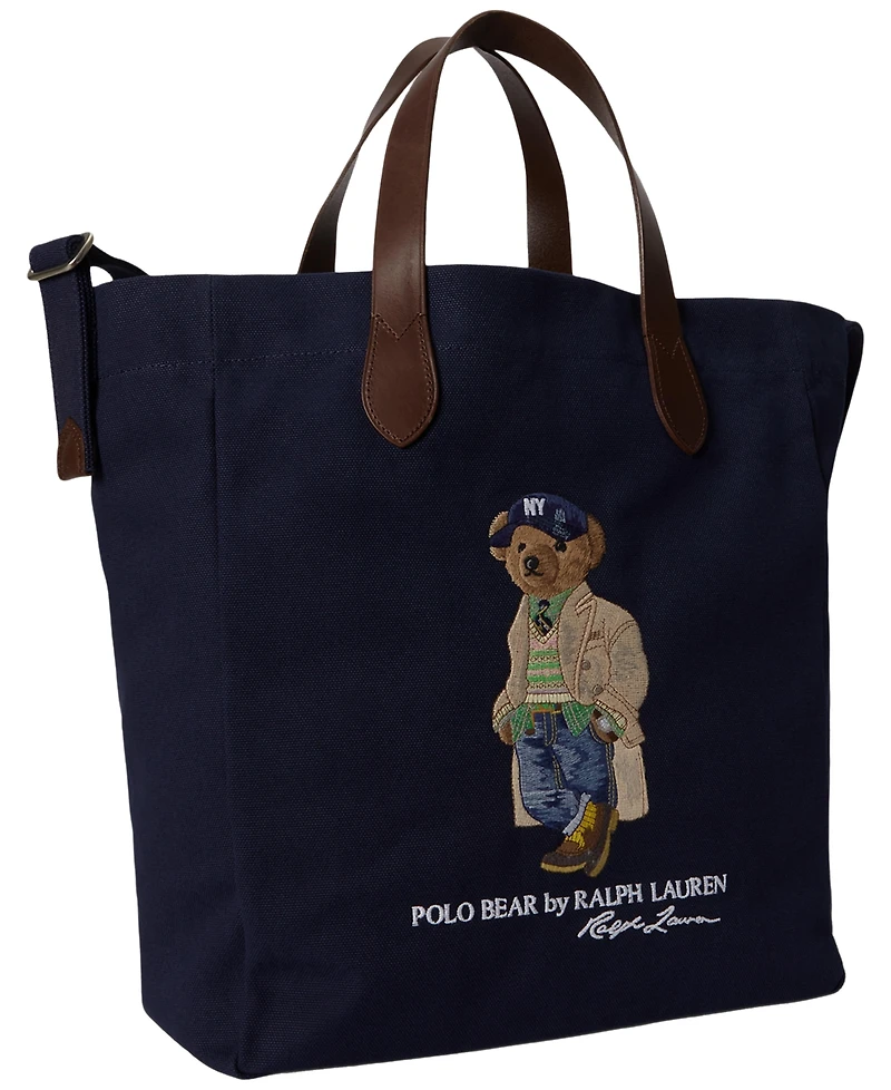 Polo Ralph Lauren Men's Polo Bear Canvas Shopper Tote