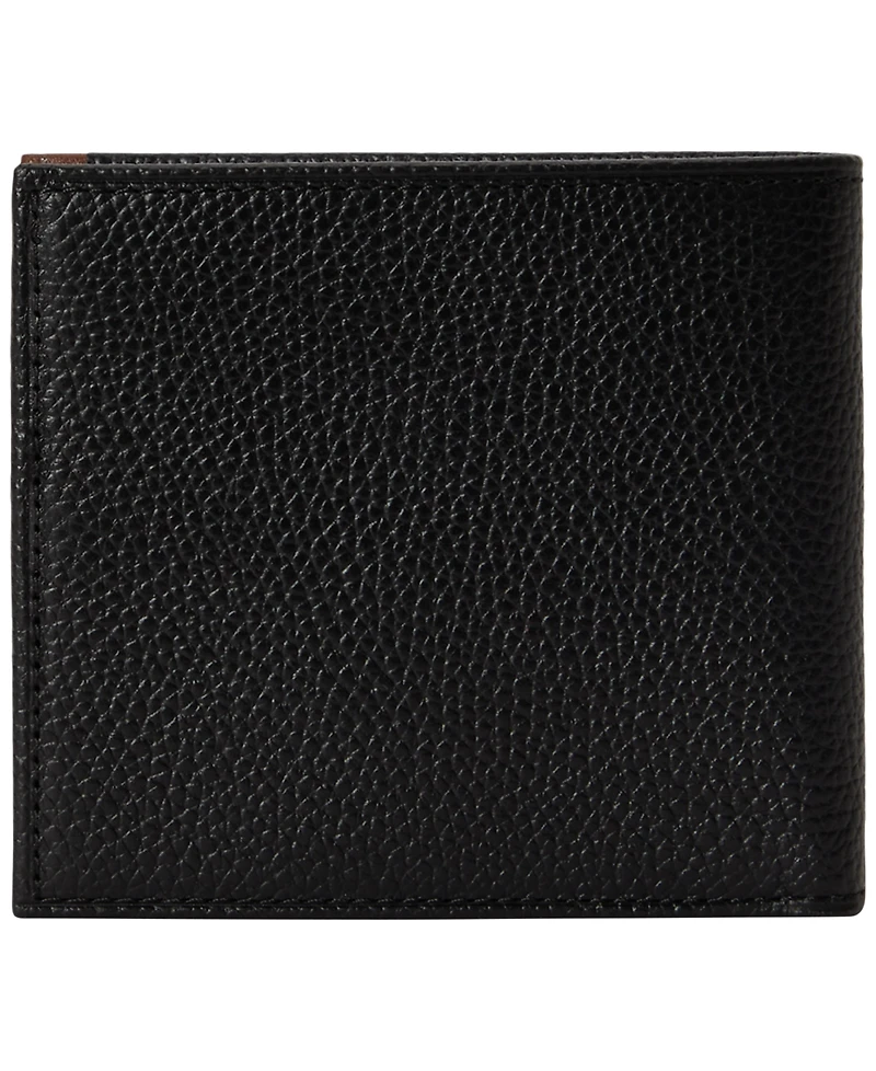 Polo Ralph Lauren Two-Tone Leather Billfold Wallet