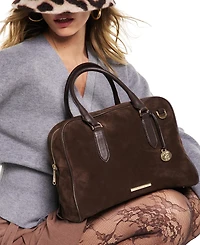Brahmin Marissa Grassland Small Satchel Handbag