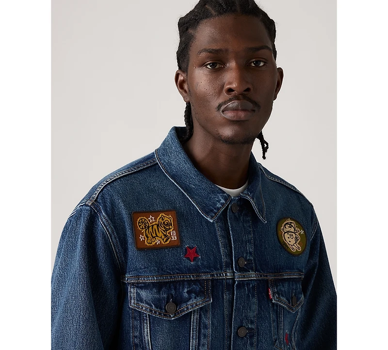 Levi's Men's Parade Sherpa-Lined Trucker Jacket