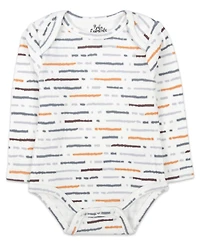 Baby Essentials Boys' Crewneck Long-Sleeve 3-Piece Bodysuit Set