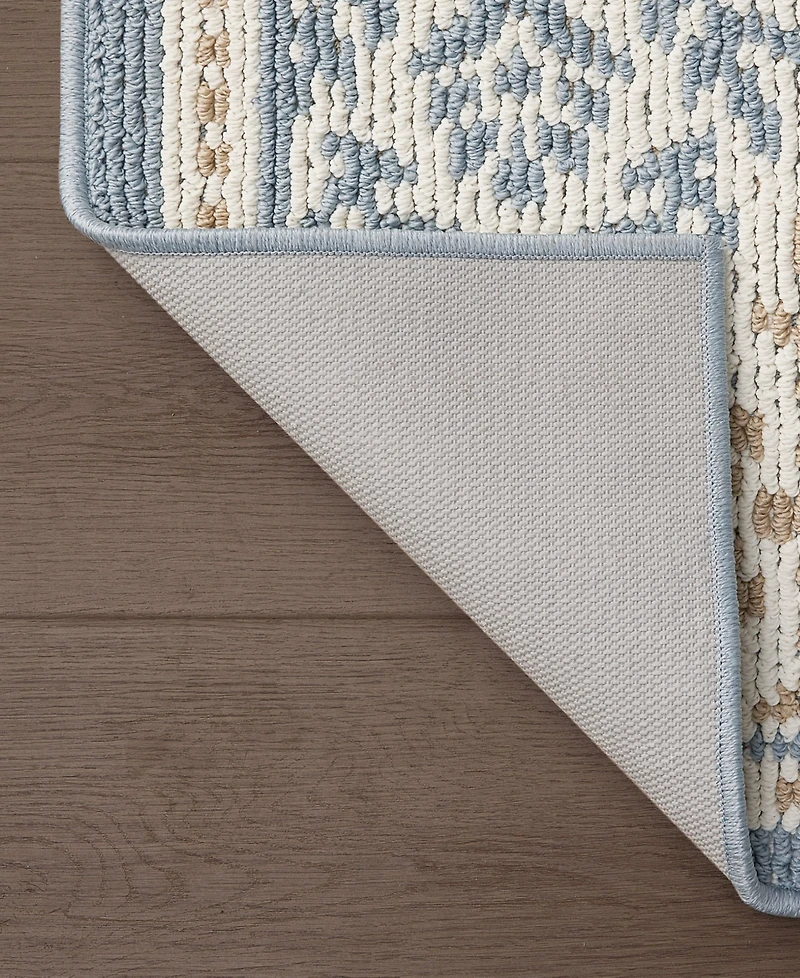 Laura Ashley All Loop Tufted Skid-Resistant 2-Piece Rug Set