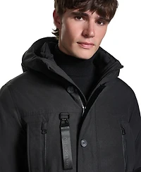 Karl Lagerfeld Paris Men's Signature Parka Jacket