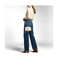 Pre-Owned Gucci Women's Gg Marmont Mini Matelasse Leather Camera Bag