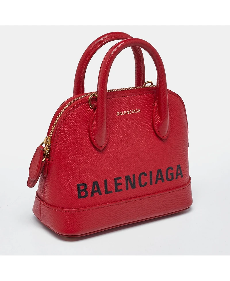 Pre-Owned Balenciaga Women's Ville Leather Top Handle Bag