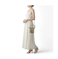 Pre-Owned Fendi Women's Mon Tresor Mini Leather Bucket Bag