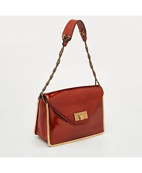Pre-Owned Chloe Women's Sally Patent Leather Shoulder Bag