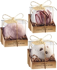 Lovery 3piece Bath Bomb Gift Set in Coffee Fragrance