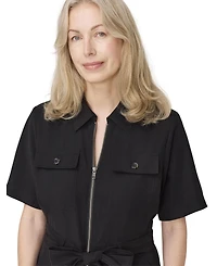 Finery London Women's Marie Wide Leg Cropped Jumpsuit