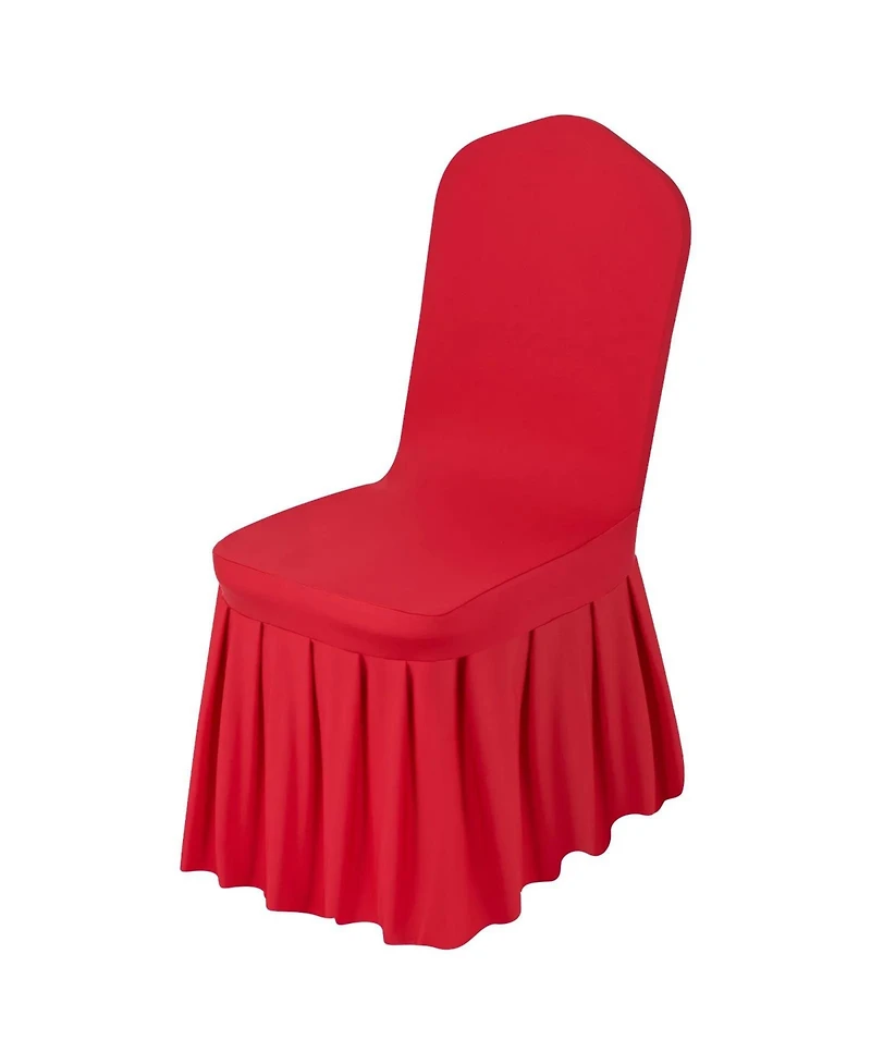 Sugift 30 Piece Stretch Spandex Banquet Chair Cover Set for Wedding and Party Seating