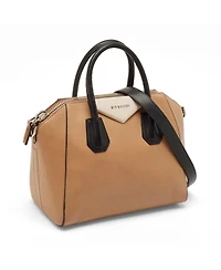 Pre-Owned Givenchy Women's Small Antigona Tricolor Leather Satchel