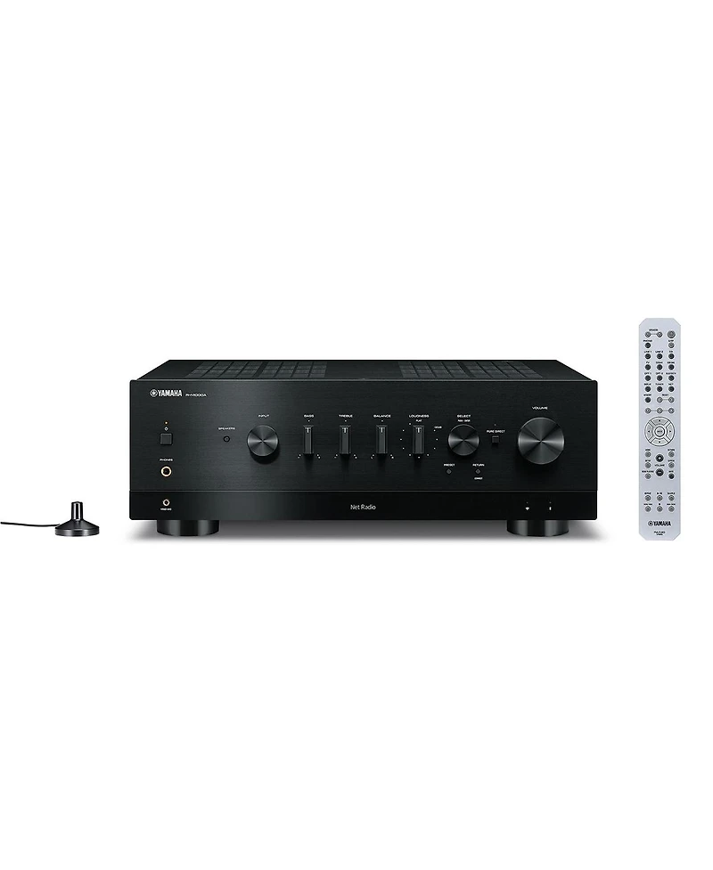 Yamaha R-N1000A Stereo MusicCast Network Receiver Bundle with Hdmi Cable