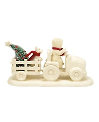 Department 56 Snowbabies Delivering the Tree Figurine