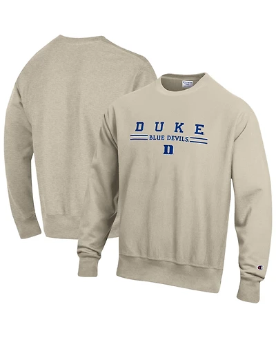 Champion Men's Duke Blue Devils Heavyweight Reverse Weave Crewneck Sweatshirt
