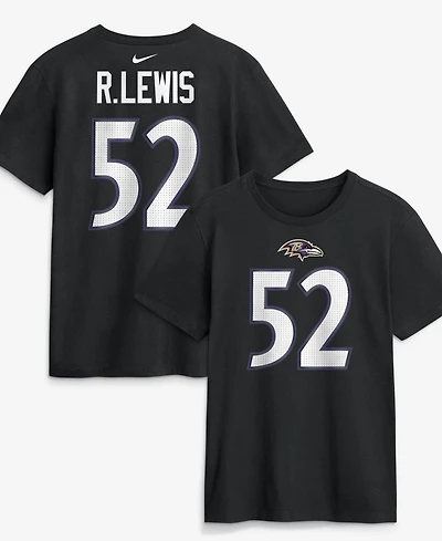 Nike Men's Baltimore Ravens Ray Lewis Crewneck Cotton T-Shirt