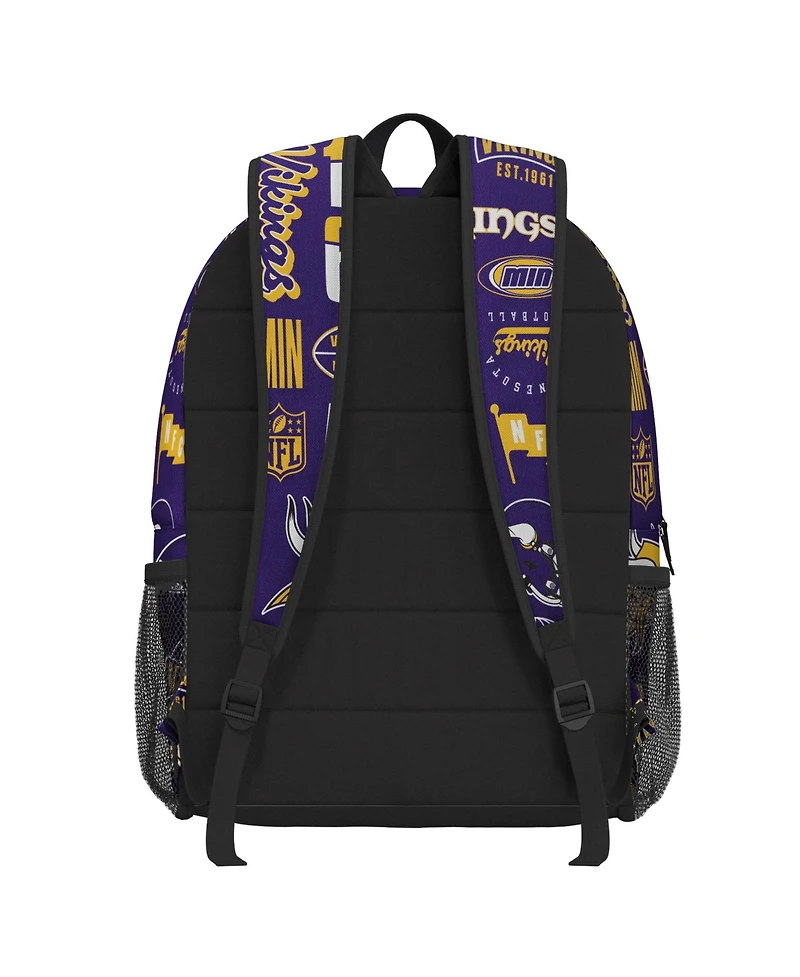 Outerstuff Minnesota Vikings Backpack and Lunchbox Set