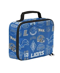 Outerstuff Boys' and Girls' Detroit Lions Adjustable Insulated Backpack and Lunchbox Set