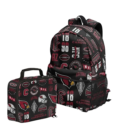Outerstuff Arizona Cardinals Backpack and Lunchbox Set