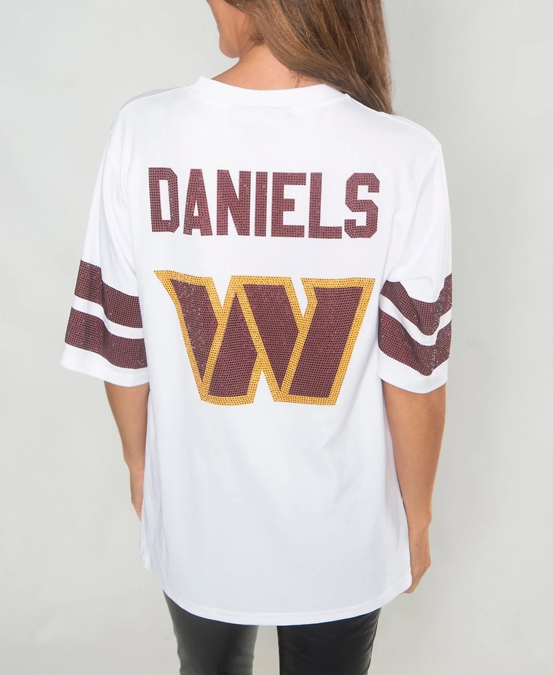 Cuce Women's Jayden Daniels Washington Commanders Oversized-Fit Tunic