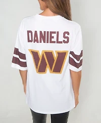 Cuce Women's Jayden Daniels Washington Commanders Oversized-Fit Tunic