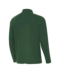 Antigua Men's Green Miami Hurricanes College Football Playoff 2025 Cotton Bowl s Intent Quarter-Zip Pullover Jacket