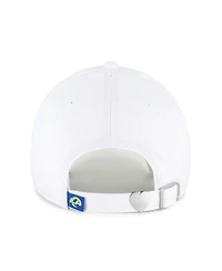 '47 Brand Women's White Los Angeles Rams Trendy Script Clean Up Adjustable Hat