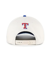 '47 Brand Men's and Women's Natural/Royal Texas Rangers Rope Script Hitch Adjustable Hat