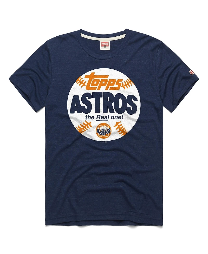 Homage Men's Houston Astros The Real One Tri-Blend T-Shirt