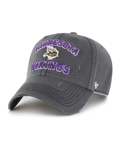 '47 Brand Minnesota Vikings Distressed Low Crown Seymoore Clean Up Adjustable Hat