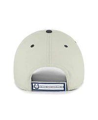 '47 Brand Men's Gray/Black Indianapolis Colts Half Block Text Mvp Adjustable Hat