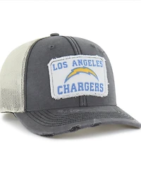 '47 Brand Men's Los Angeles Chargers Egremont Well-Worn Adjustable Trucker Hat