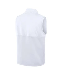 Nike Men's White Clemson Tigers Primetime Victory Therma-fit Full-Zip Vest
