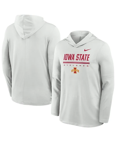 Nike Men's Iowa State Cyclones 2026 Sideline Lightweight Long-Sleeve Hoodie