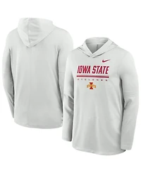 Nike Men's Iowa State Cyclones 2026 Sideline Lightweight Long-Sleeve Hoodie