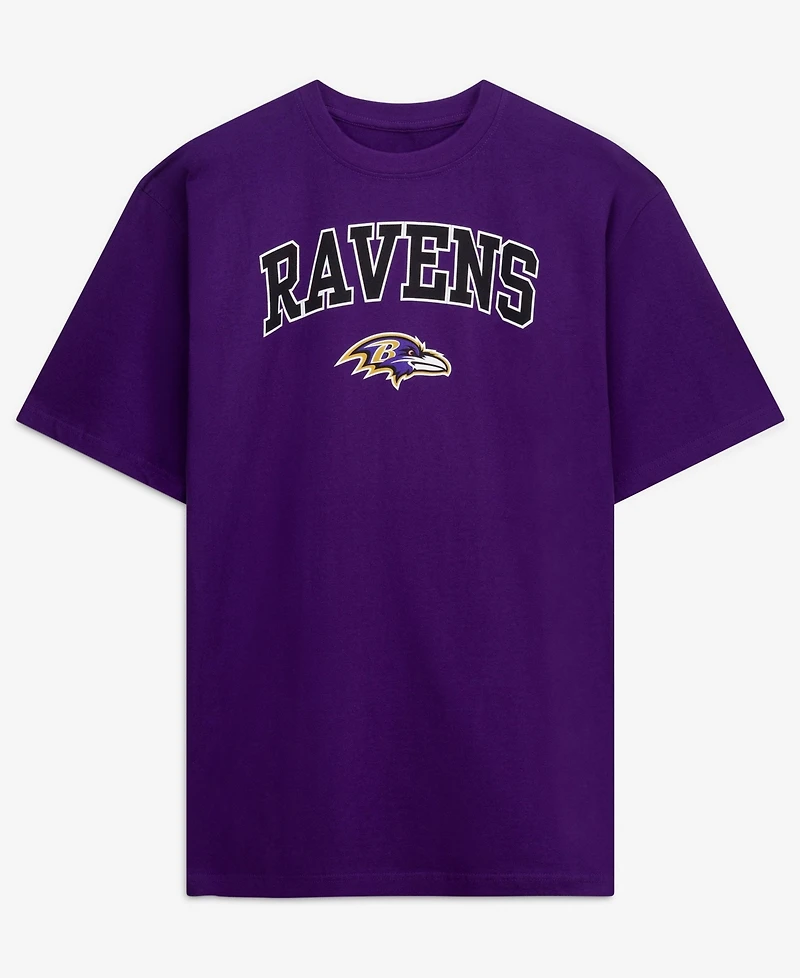 Fanatics Men's Big & Tall Baltimore Ravens Arch Logo T-Shirt