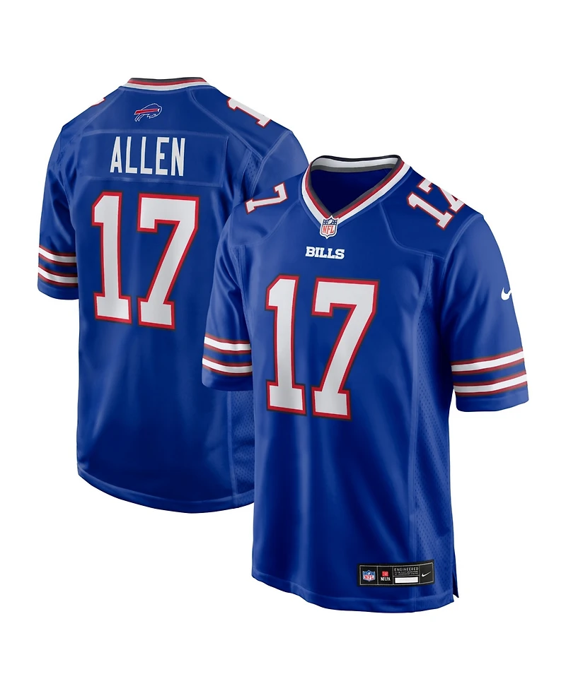 Nike Men's Josh Allen Buffalo Bills Team Game Player Jersey