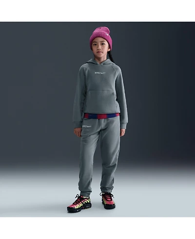 Nike Boys' 4-20 & Girls' 4-16 Air Raglan Hoodie Barcelona French Terry