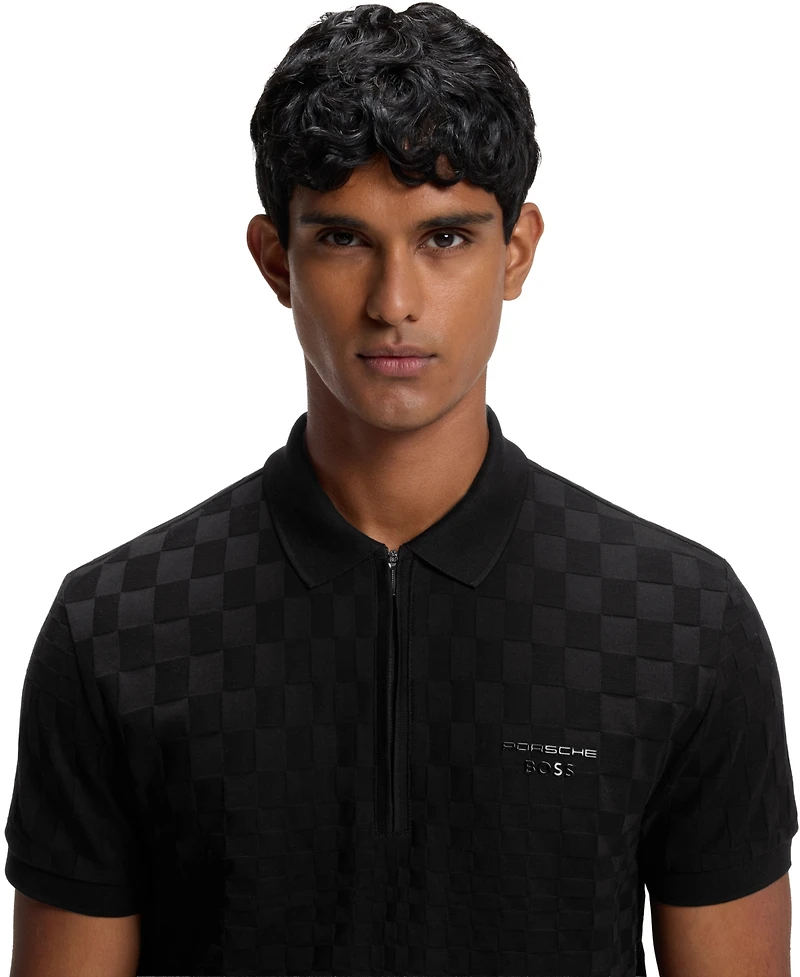 Boss by Hugo x Porsche Men's Cotton Regular-Fit Polo Shirt