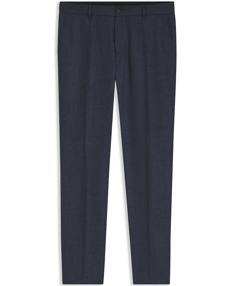 Boss by Hugo Men's Wool Slim-Fit Patterned Pants