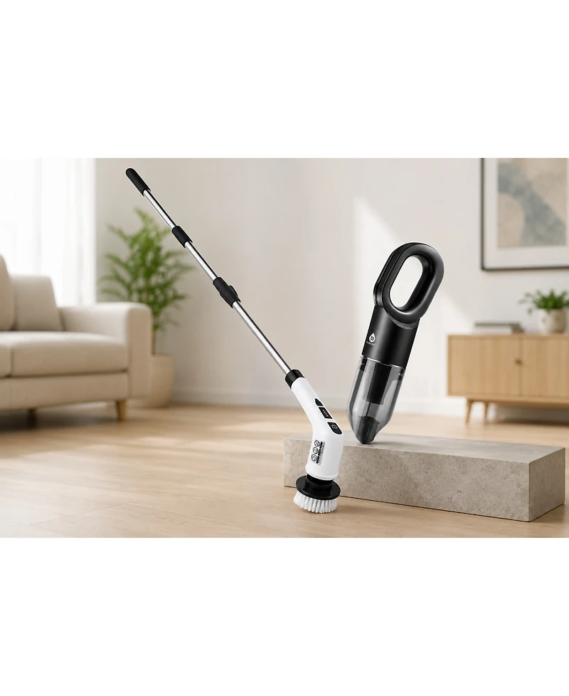 Pursonic The Ultimate Cleaning Duo Portable Vacuum & Power Scrubber