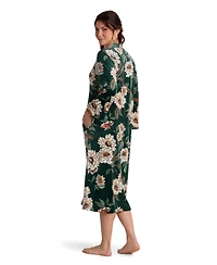 Miss Elaine Women's Fleece Zip-Front Robe