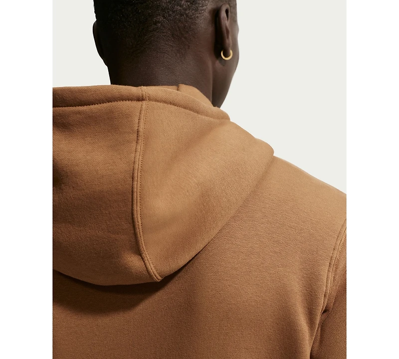 Nike Club Men's Pullover Fleece Logo Hoodie
