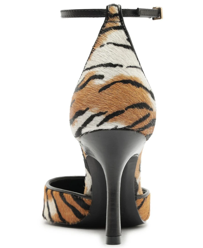 Schutz Women's Jenny Ankle Strap Pointed Toe Pumps