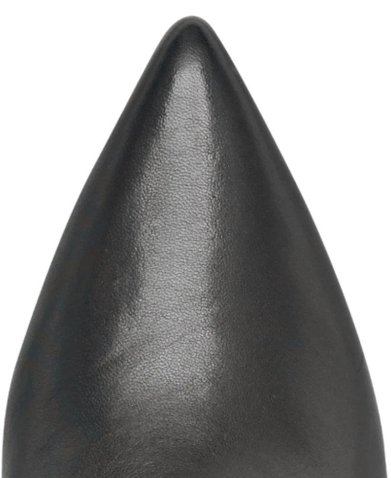 Marc Fisher Women's Lorne Pointed Toe Kitten Heel Dress Boots