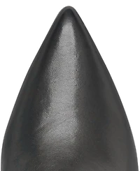 Marc Fisher Women's Lorne Pointed Toe Kitten Heel Dress Boots
