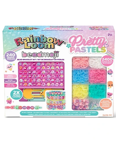 Rainbow Loom Beadmoji: Bead Bracelet Kit - Pretty Pastels