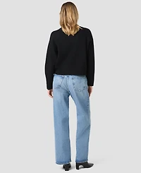 French Connection Women's Suzie Knit Cozy Crewneck Long-Sleeve Cardigan