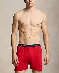 Polo Ralph Lauren Men's Classic-Fit Cotton Knit Boxers, 5-Pack